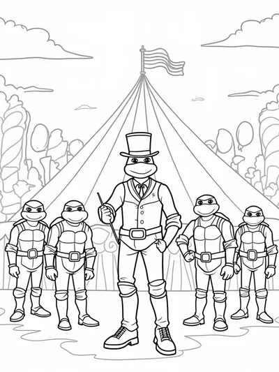 Teenage Mutant Ninja Turtles circus