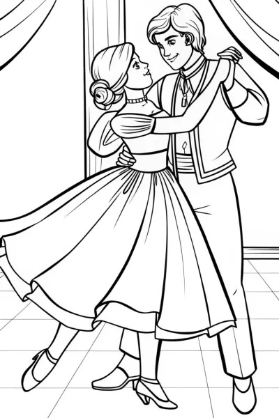 Black Panther dancing in twilight