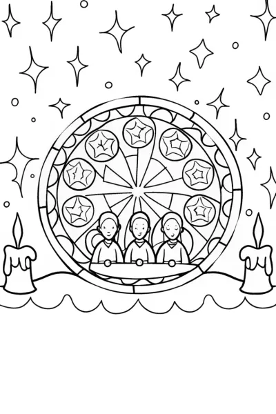 Madrigal Family Unity Coloring Page