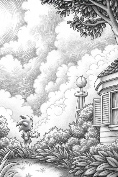 Super Sonic at the weather station