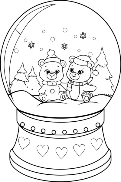 Care Bears snow globe adventure