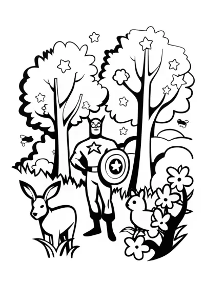 Captain America and Nature’s Guardians Unite!