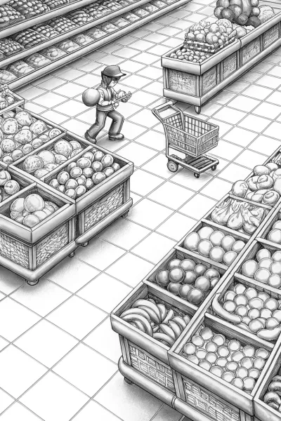 Mario Kart for Preschoolers