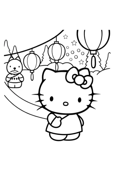 Hello Kitty’s lantern festival