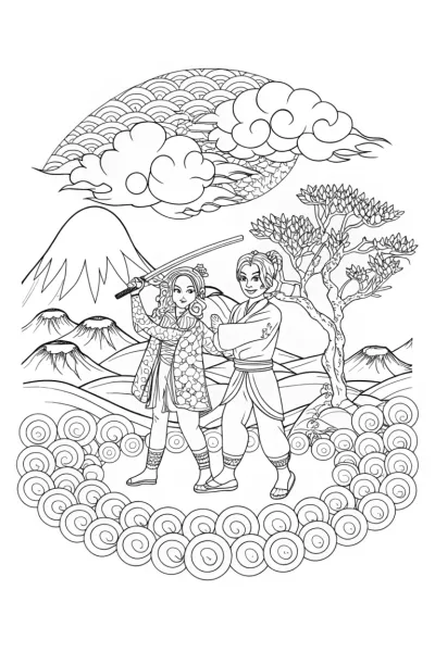 Zen Garden Showdown: Warriors of Peace