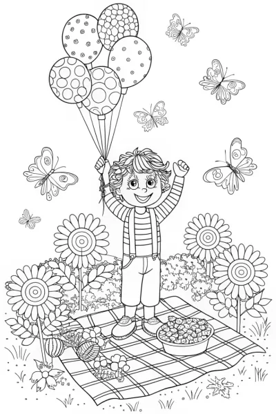 Cocomelon’s Joyful Garden Party with Balloons and Butterflies