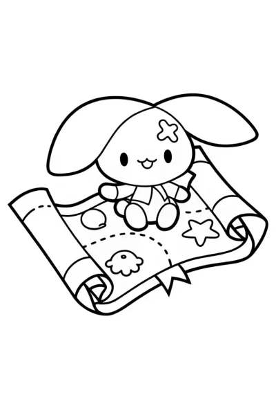Cinnamoroll treasure map adventure