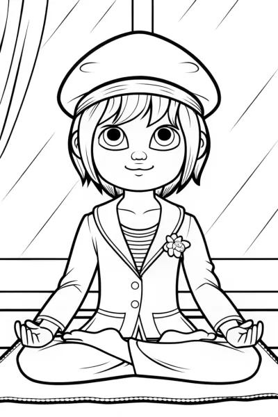 Captain Barnacles yoga session