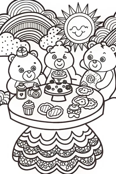 Care Bears’ Magical Sky Tea Party Adventure