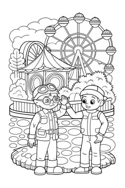 Blippi’s time capsule park