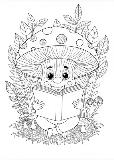 Magic Mushrooms and the Storybook Forest