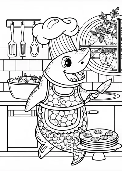 Sharky’s Underwater Cooking Adventure