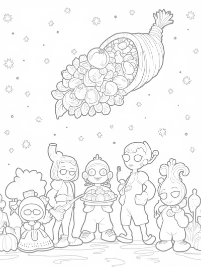 Thanksgiving at the Galactic Harvest Festival