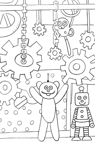 Huggy Wuggy’s Gear-Powered Playtime Adventure!