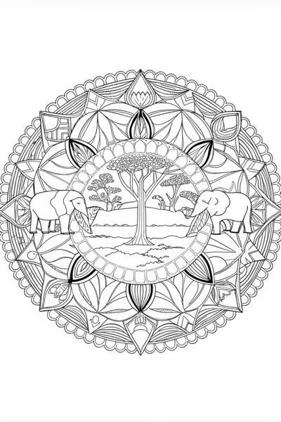 Mandala for Teens