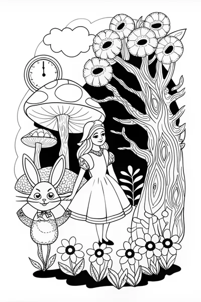 Alice in Wonderland’s Tea Time Adventure