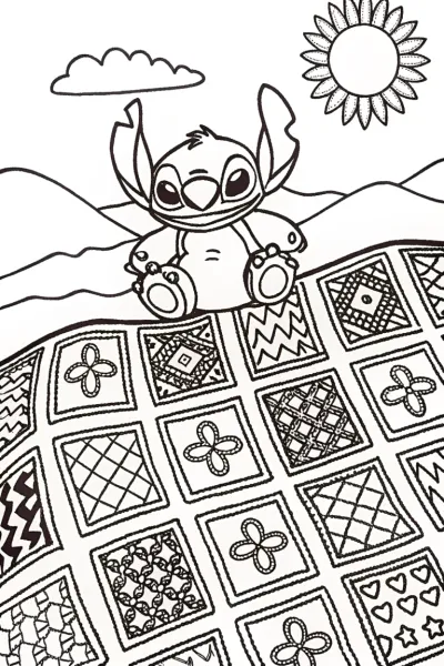 Stitch’s Quilt of Colorful Dreams
