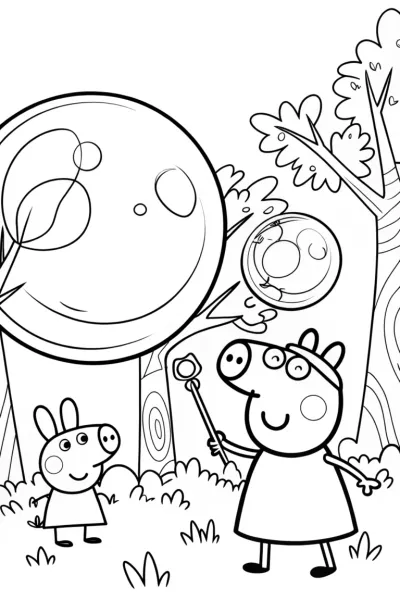 Peppa Pig’s enchanted bubble adventure