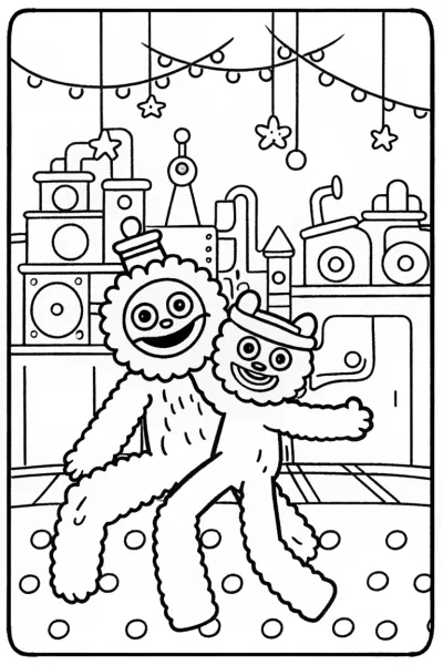 Huggable Friends at the Whimsical Factory Adventure