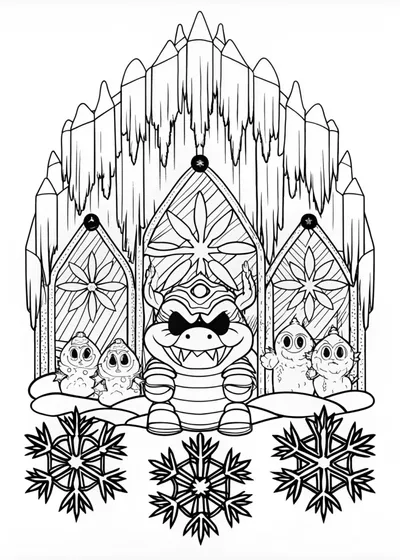 Bowser in the Rocky Caverns