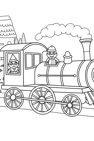 Turtles on a time-traveling train