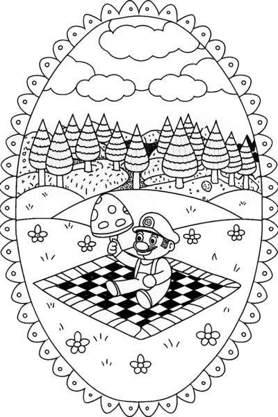 Mario’s Mushroom Garden Party Adventure