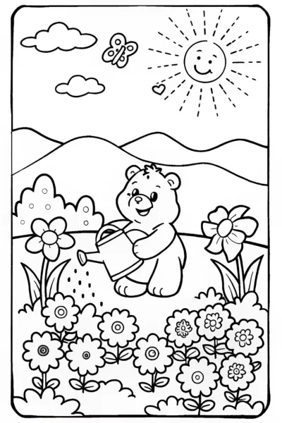 Care Bear Tending the Harmony Garden