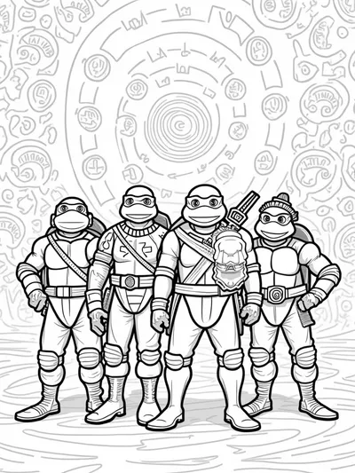 Teenage Mutant Ninja Turtles time travel