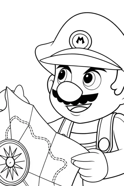 Mario’s treasure map adventure