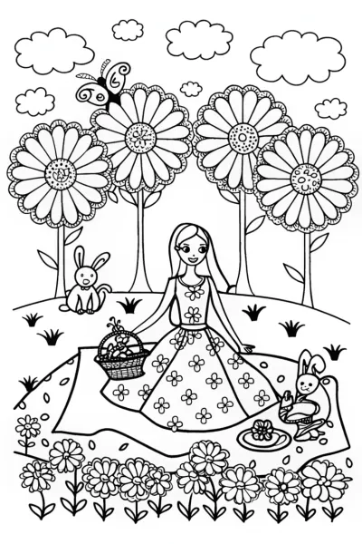 Barbie’s Magical Day at the Enchanted Garden Party