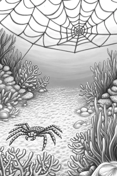 Spider’s underwater expedition