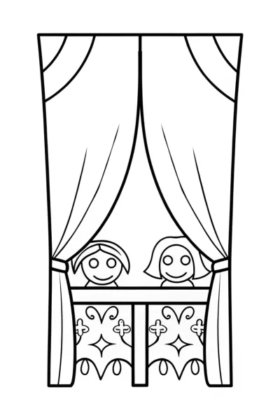 Demon Slayer shadow puppet show