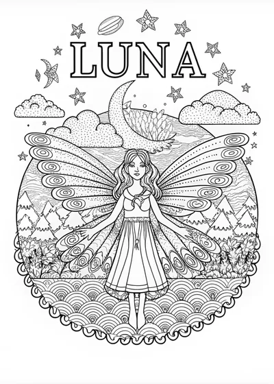 Fairy Luna’s Enchanted Night Flight