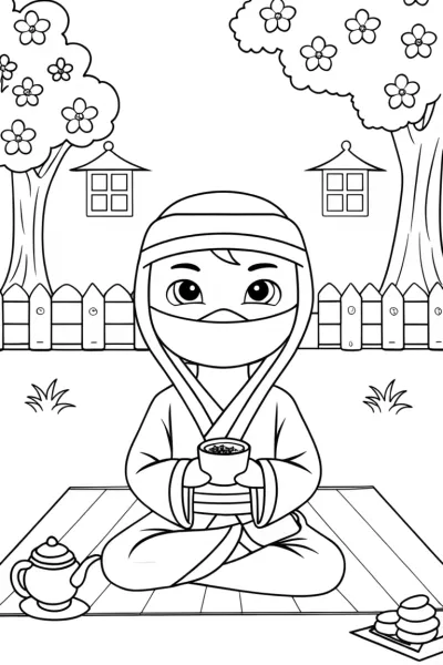 Ninja Tea Time with Zen Master Suki