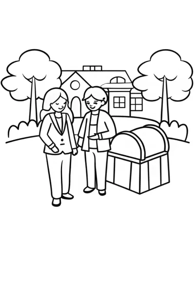 Rainbow High students find a time capsule