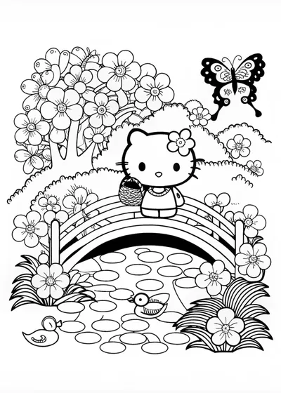 Hello Kitty’s Peaceful River Adventure