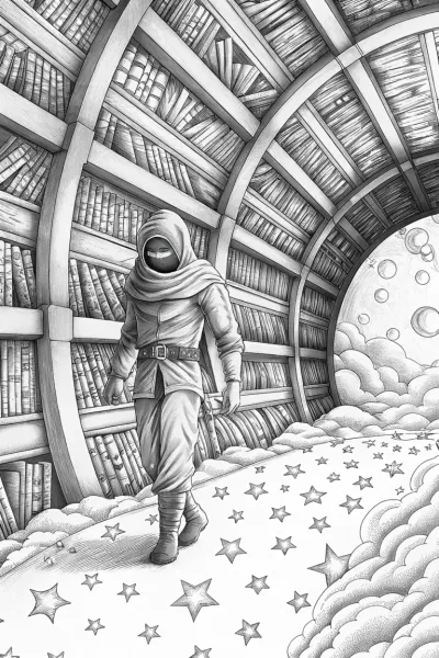 Ninja in the celestial library