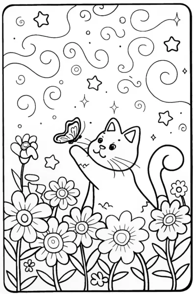 Whiskers and the Butterfly Adventure