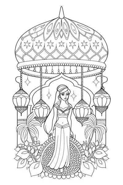 Jasmine and the magical wind chimes