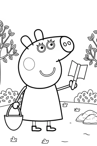 Peppa Pig treasure hunt