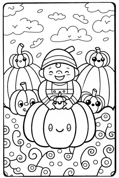 Mario’s Enchanted Harvest Festival Coloring Page