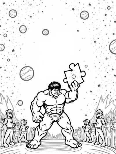 Hulk’s cosmic puzzle challenge