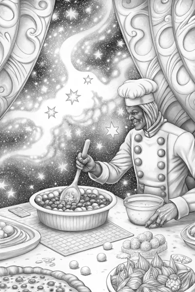 Venom as a cosmic chef
