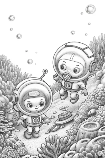 Octonauts underwater sports day