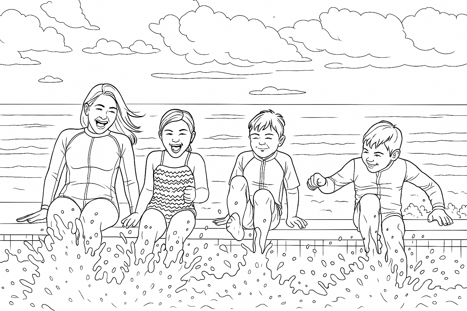 Converted line drawing