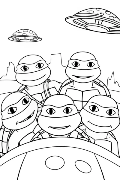 Teenage Mutant Ninja Turtles safari