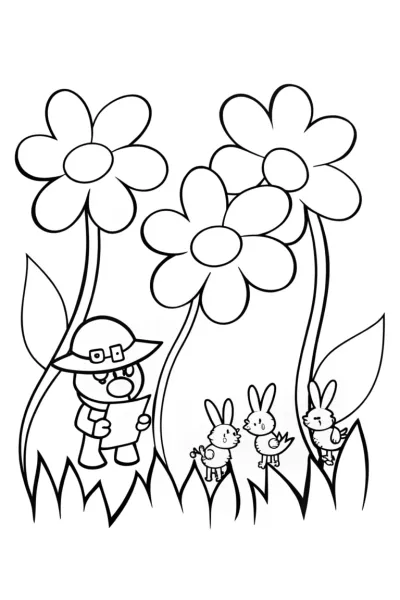 Bowser’s Quest for the Golden Mushroom Coloring Page