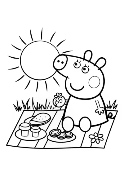 Peppa Pig’s Fun Day at the Garden Picnic
