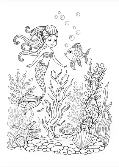 Mermaid Dreams: Underwater Adventures