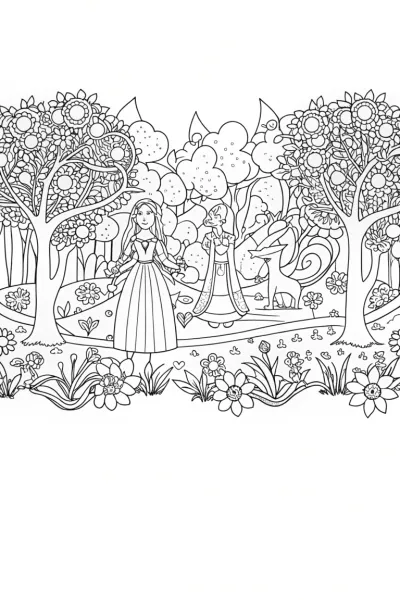 Barbie’s enchanted forest music jam